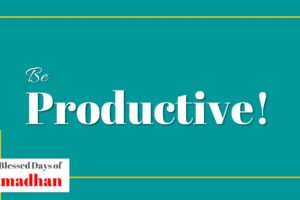 Be Productive