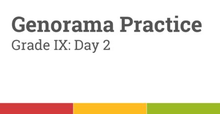 4 Genorama practice day 2
