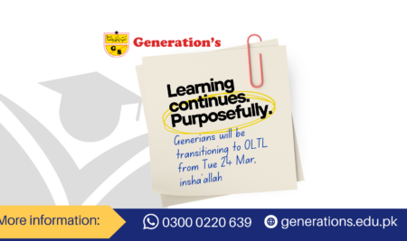 Generation’s OLTL Online Teaching and Learning at Generation’s