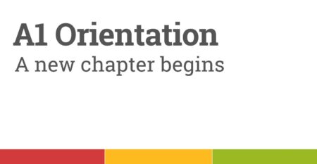 A New Chapter Begins A1 Orientation Featured Image A New Chapter Begins A1 Orientation Featured Image